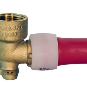 Apollo 3/4 in. Brass PEX-A Expansion Barb x 3/4 in. FPT Adapter Elbow